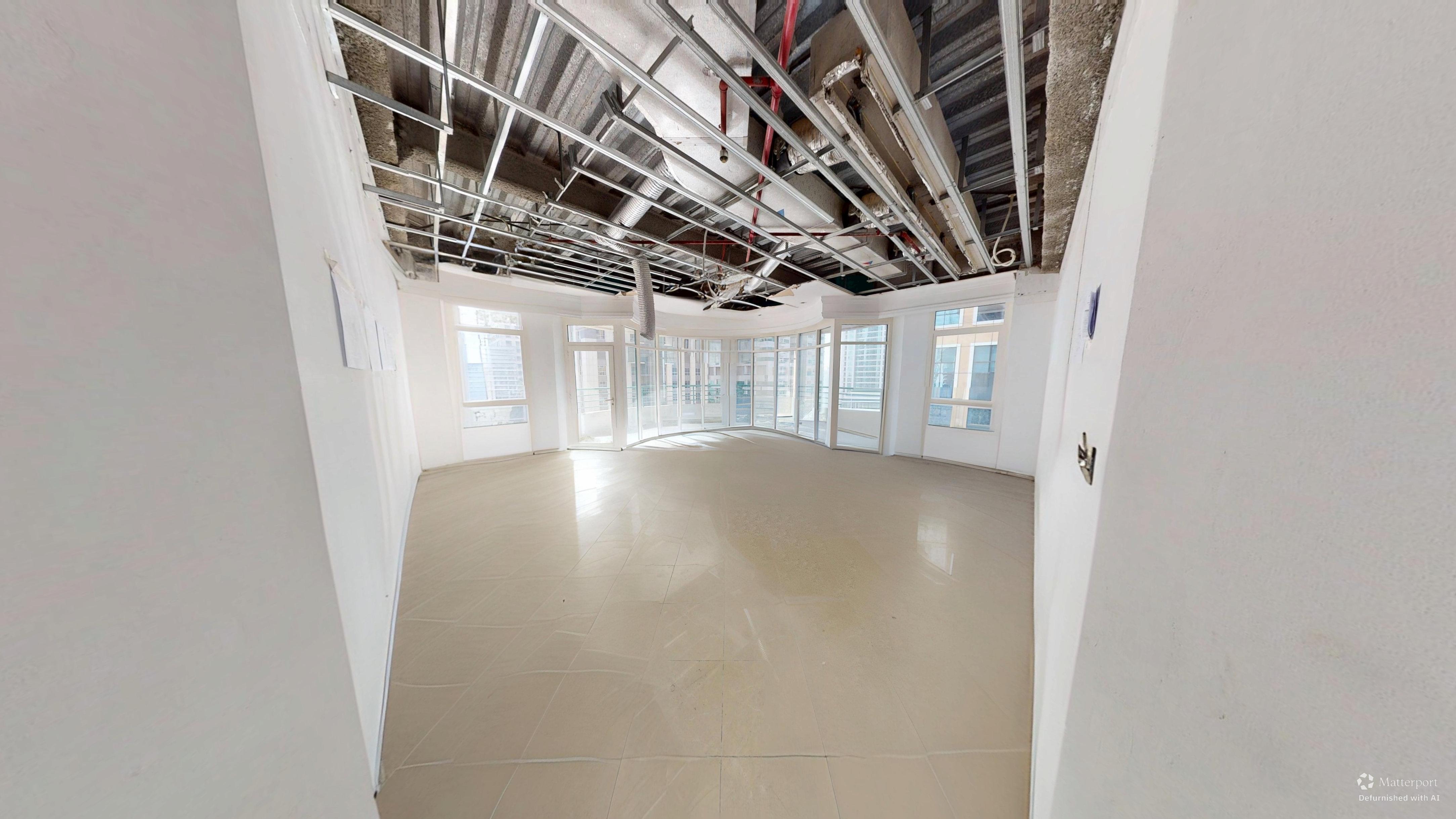 Before fitout - empty shell